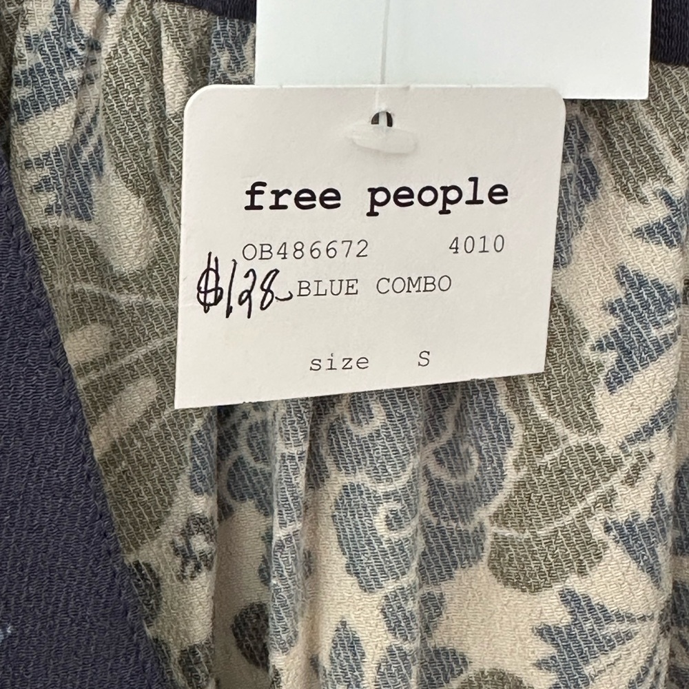 New Free people tallula dress Sz Small Boho - Picture 7 of 8